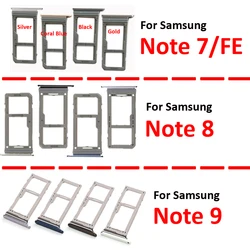 Samsung not 8 9 7 FE telefonu için yeni mikro SD 2 SIM kart tepsi tutucu yuvası bölüm ile Samsung N935 Tools N960 araçları