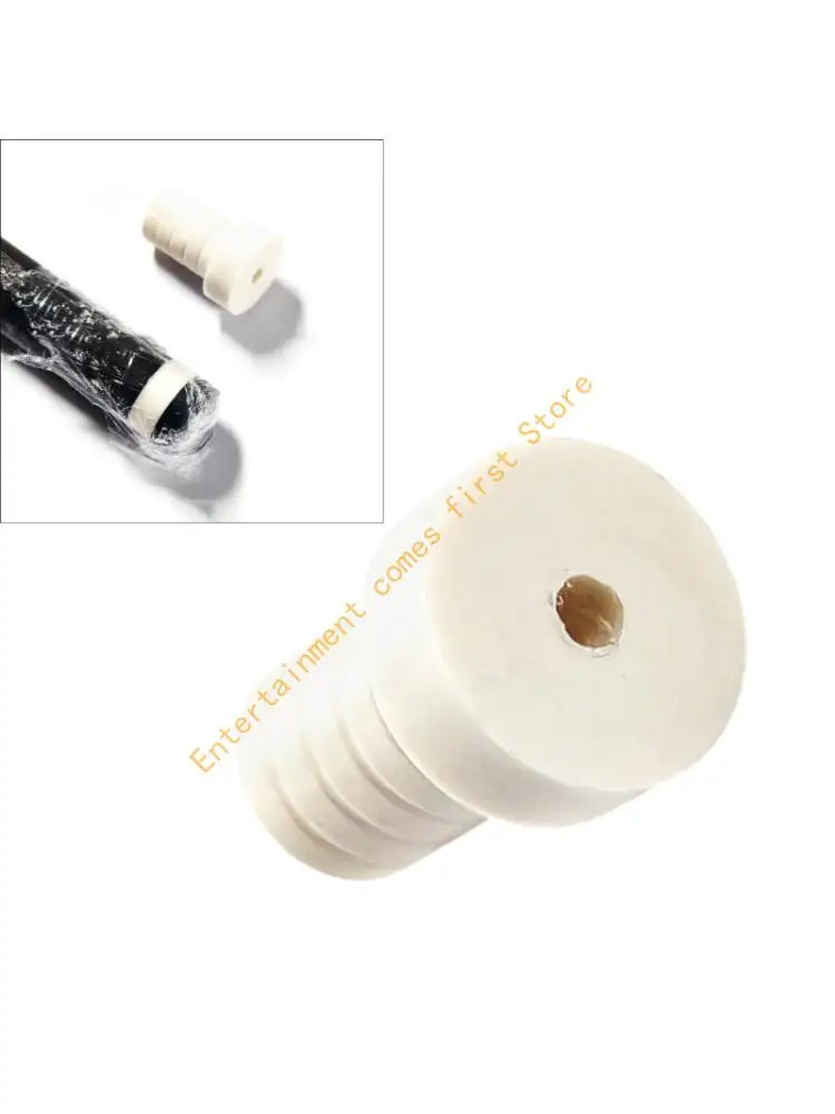 Pool Cue Shaft Ferrules for Cue Tip Area Maintenance and Practice Setups 55KD
