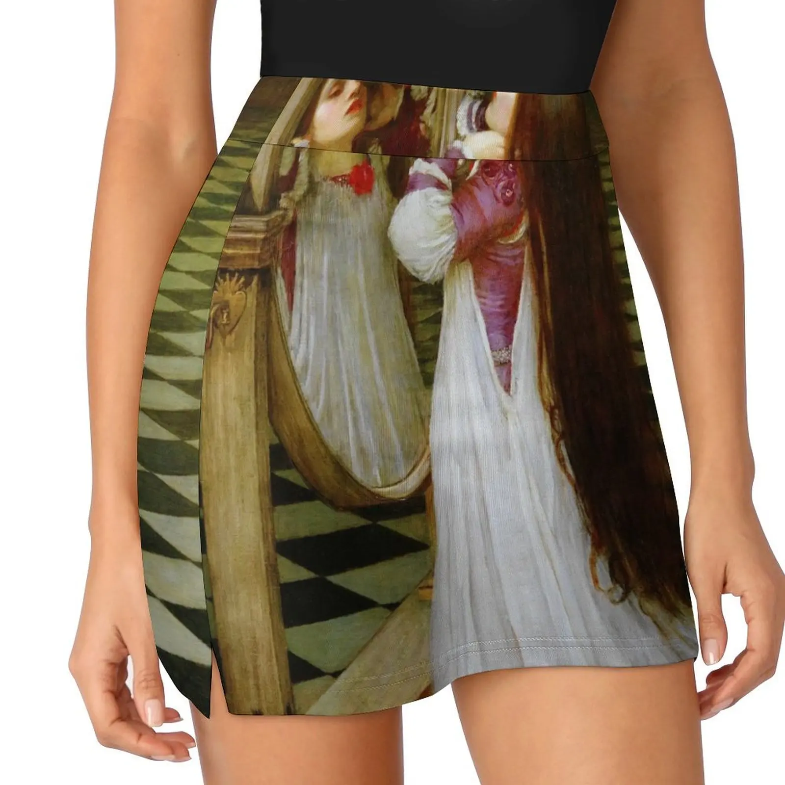 John William Waterhouse Mariana in the South Mini Skirt dress women summer Dresses women's clothing trend 2025
