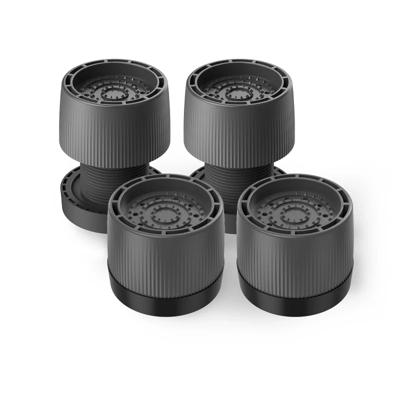 2/4pcs Washing Machine Feet Pads Adjustable Non-Slip Anti-Vibration Shockproof Cushion Fixer Base Heightening Support Bracket