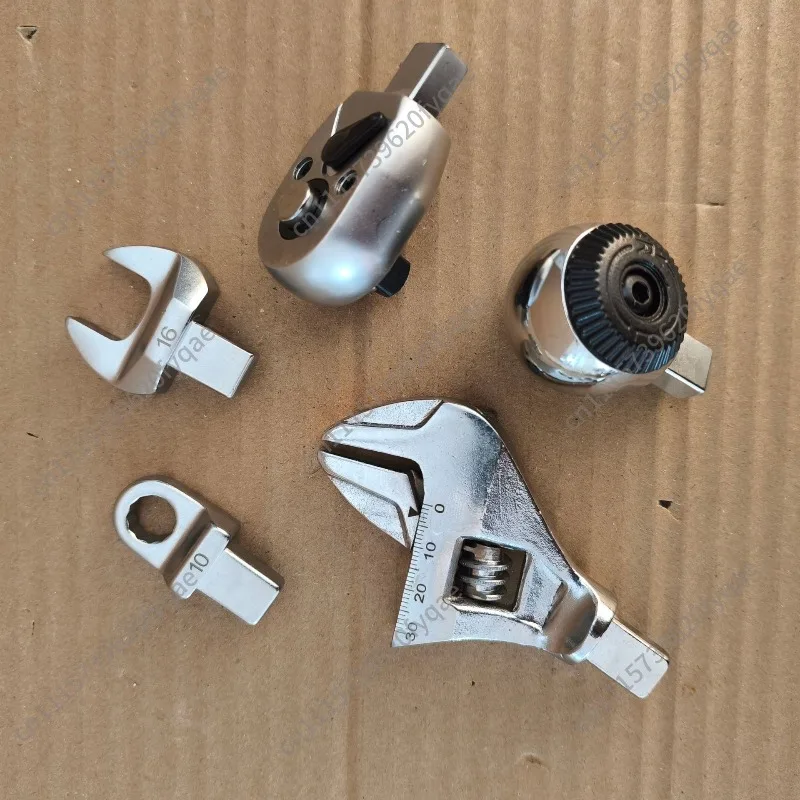Open wrench movable head torque wrench replaceable head movable ratchet head open oral joint accessories
