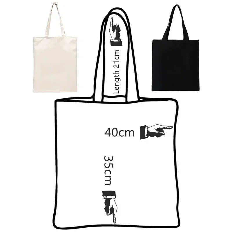 Yungblud Unisex Handbags Custom Canvas Tote Bag Print Daily Use Reusable Travel Casual Shopping Bag