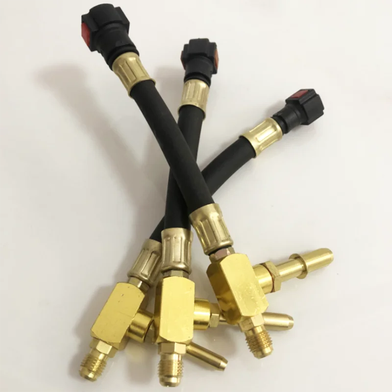 Automobile Fuel Pipe Connector Hose Quick Connector 6.30 7.89 9.49 Rubber Brass Pipe Connector Disconnect Release Hose Connector