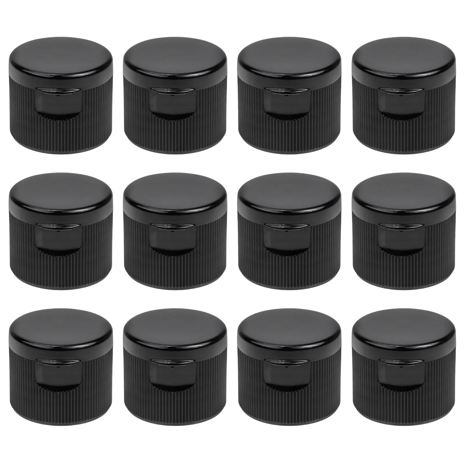 30Pcs Leakproof Sports Bottle Lids Replaceable Water Bottle Caps Pull-Top Spouts for 28Mm Outer Diameter High-Grade Plastic