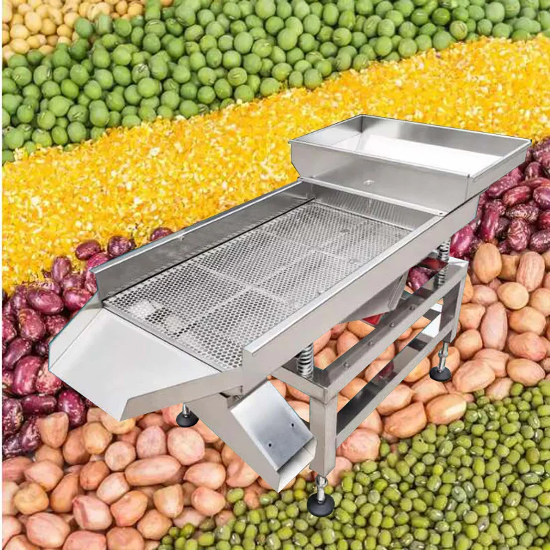Небольшая машина с вибрационной сеткой, оборудование для разделения пищевого зерна, может быть настроен по индивидуальному заказу