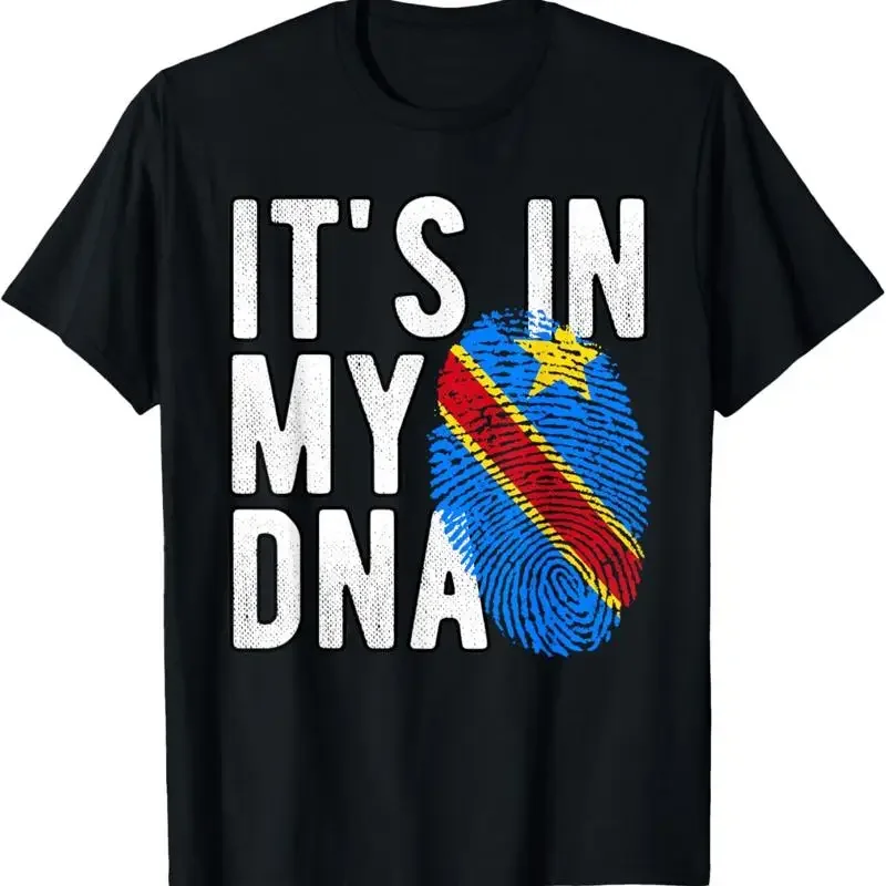 It'S In My Dna Congolese Flag Democratic Republic Of Congo T Shirt