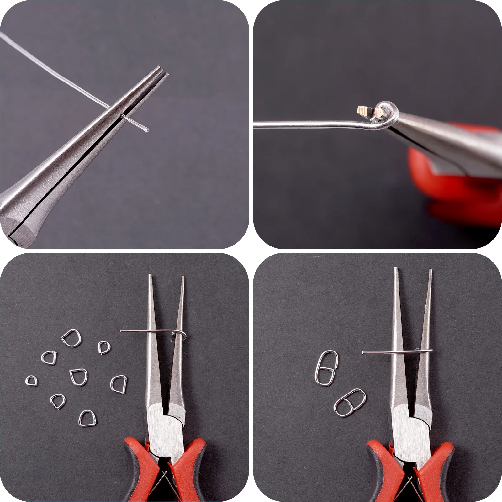 Sieraden Tangen Gereedschap Apparatuur Kit Lange Naald Ronde Neus Snijden Draad Tang Voor Sieraden Maken Handgemaakte Accessoires Diy Gereedschap