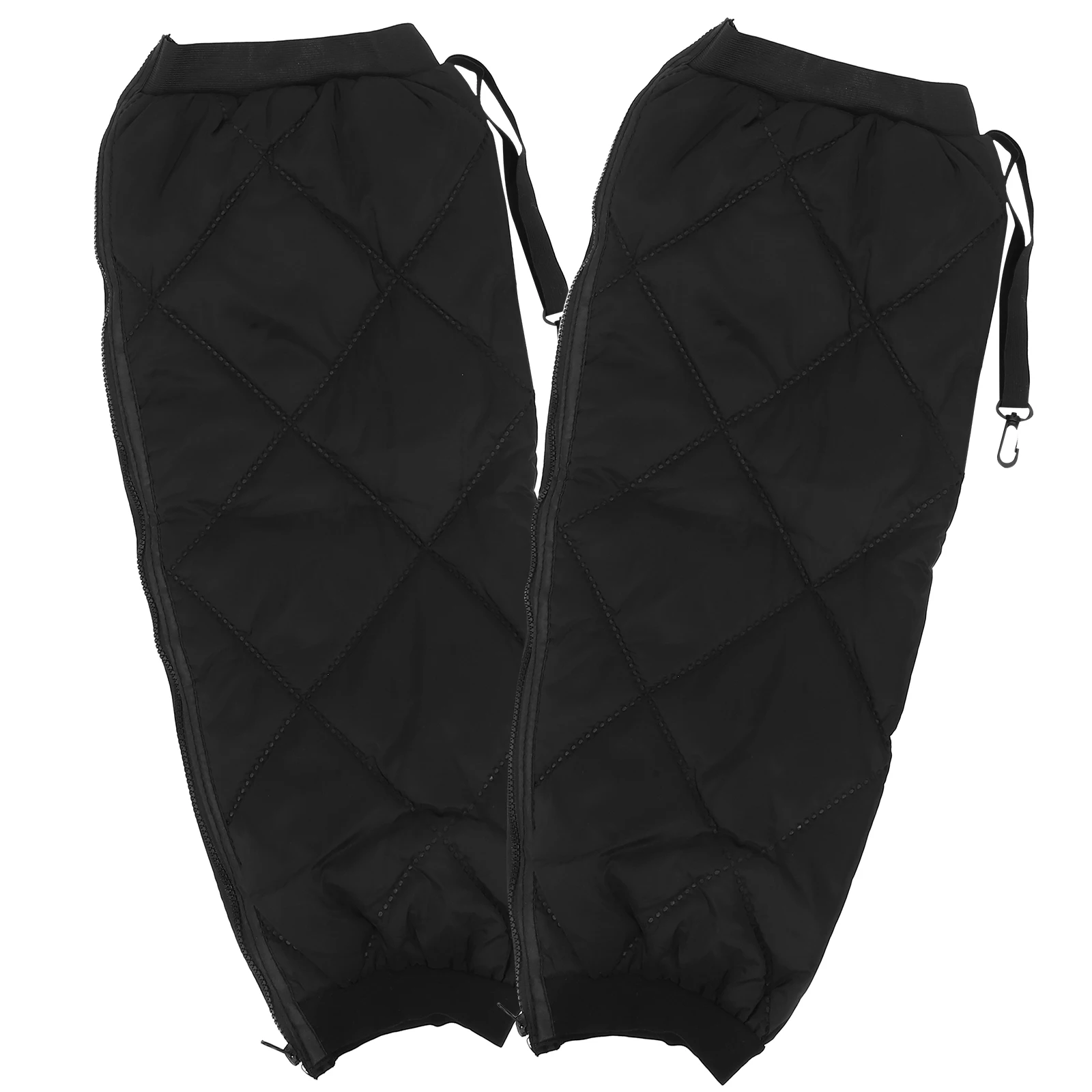 

Windproof Thermal Knee Pads for Motorcycle Electric Scooter Warm Winter Cycling Thickened Fleece Lined Leg Guards Adjustable