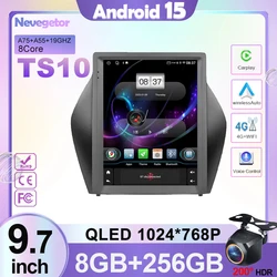 Car android 15 For Hyundai IX35 10-15 high 9.7 Inch High-performance CPU Auto Radio Stereo Head Unit Multimedia Player GPS