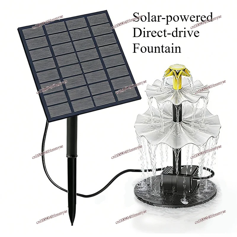 Solar Powered Fountain Pump Split Design for Pond Bird Bath Fish Tank Water Circulation