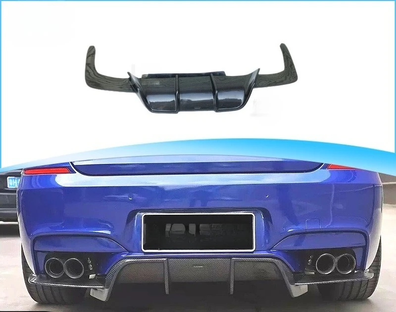 

Suitable For BMW 6 Series F12 F13 F06 M6 Three-stage Carbon Fiber Rear Lip, Auto Parts Exterior Modification