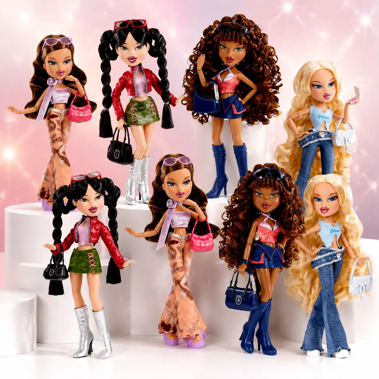 MGA New Surprise Bratz Dolls 2001 Classic Replica Series Fashion Doll, Stylish Fashion Dolls Perfect Gift For Collectors