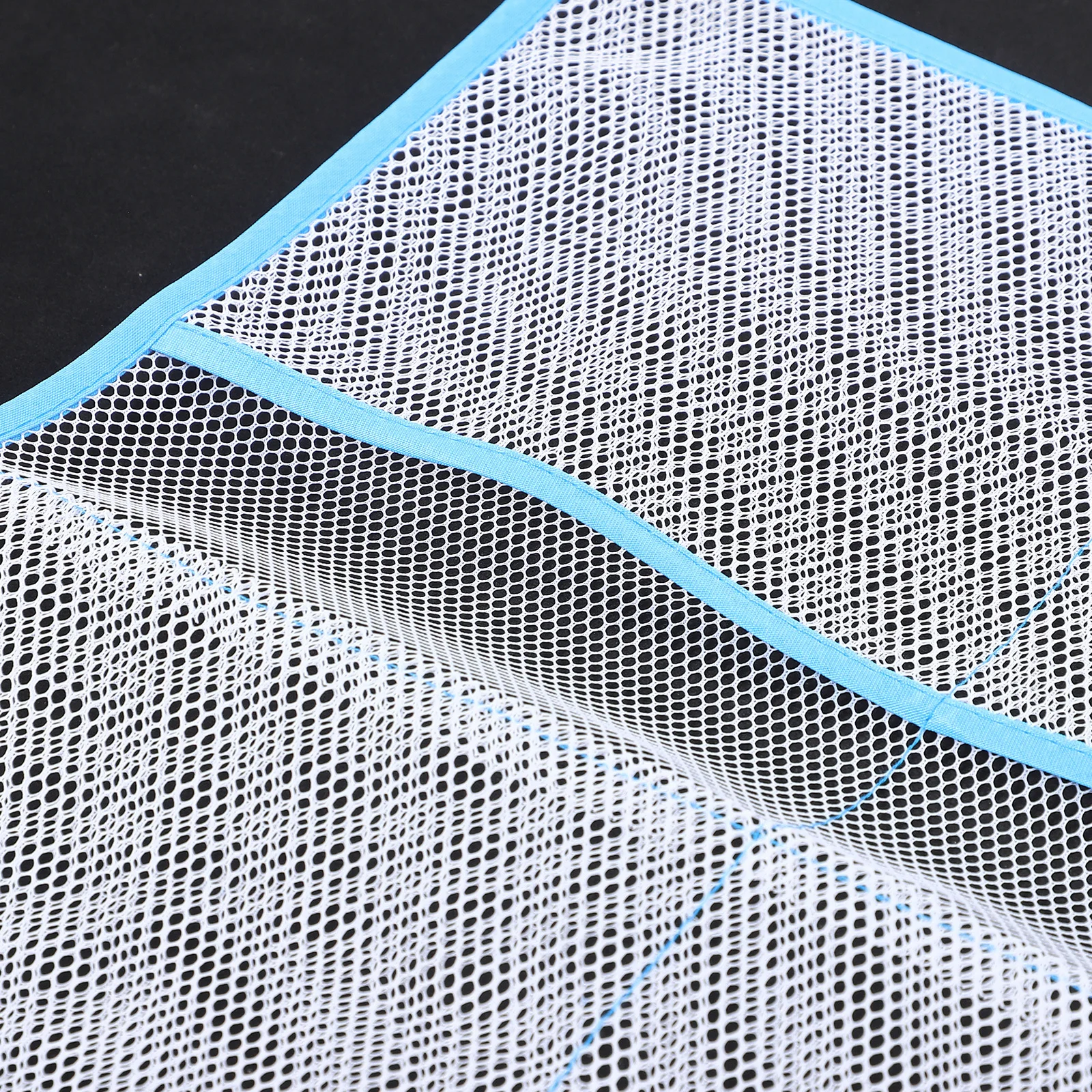 

Bathroom Storage Bag Mesh Shower Organizer 6 Pockets Space Saving Bath Accessories Toiletries Hanger Waterproof