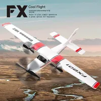 Remote Control Foam Glider Fx801 Fixed Wing Remote Control Aircraft Cessna 182 Assembled Children's Outdoor Model Airplane Toy