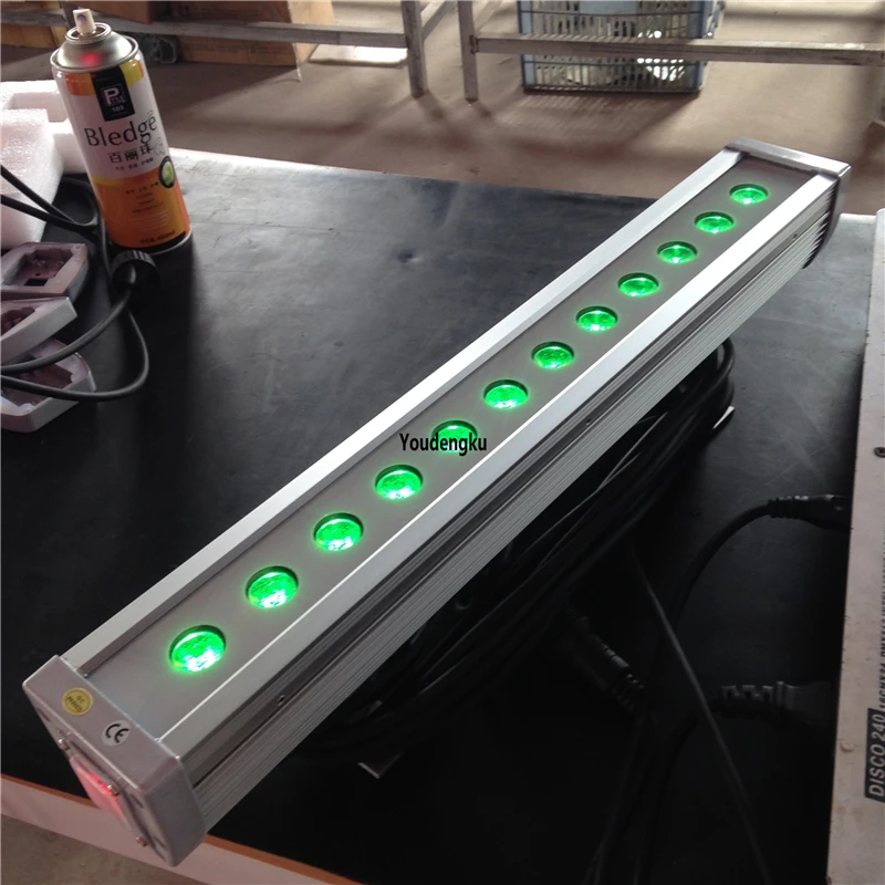 

8 шт. уличная светодиодная настенная шайба RGBW 12x10 Вт Dmx RGBW 4в1 IP65 светодиодная настенная шайба линейный барный светильник