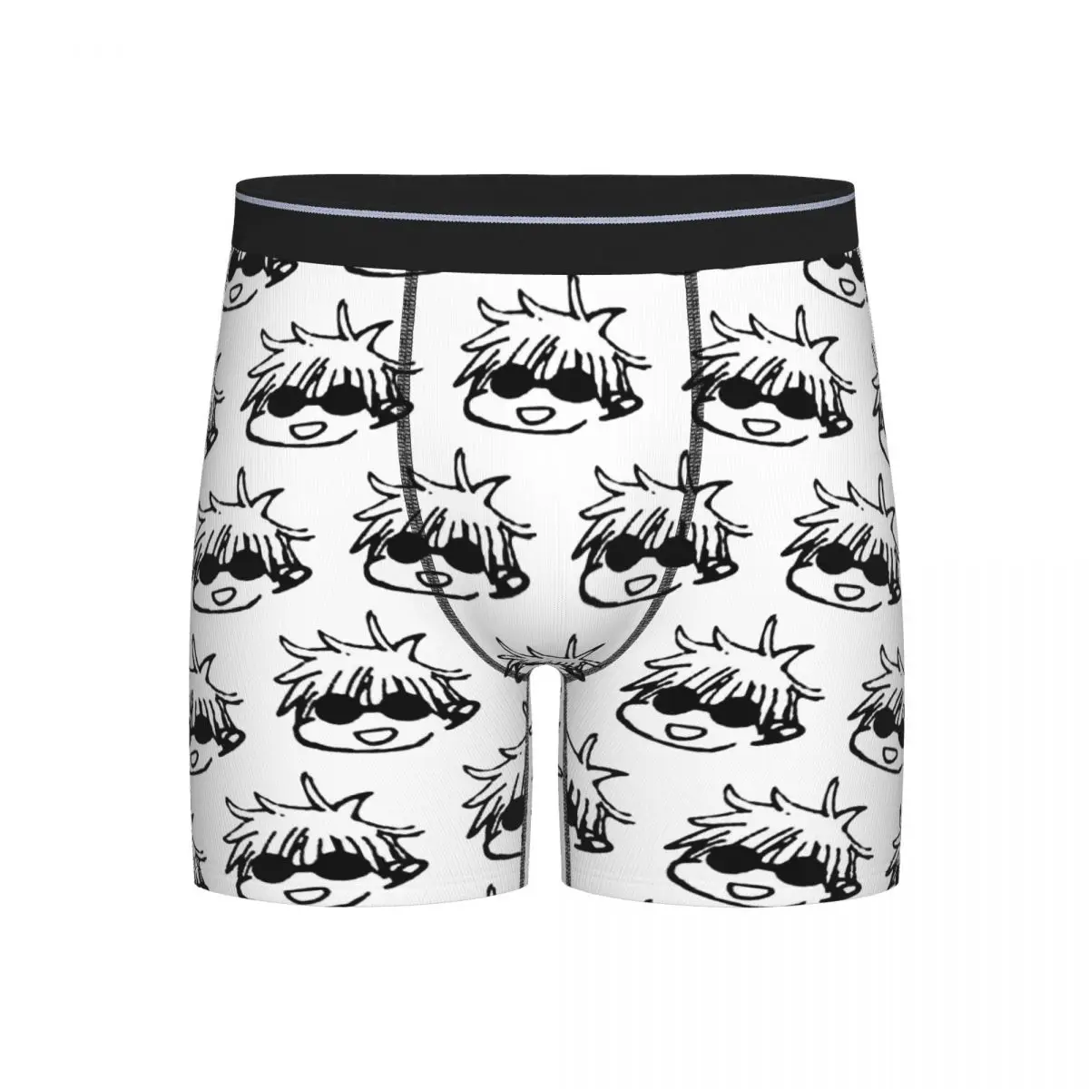 

Long Boxer Underpants Shorts Gojo Manga Kawaii Japanese Anime Panties Men Comfortable Underwear for Homme Man Boyfriend Gifts
