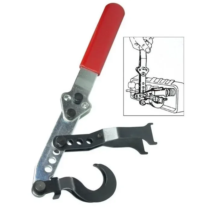 Compresseur de ressort de Valve à double crochet, Kit de Service d'outils de serrage de Compression automobile pour moto, ATV, voiture, petit moteur