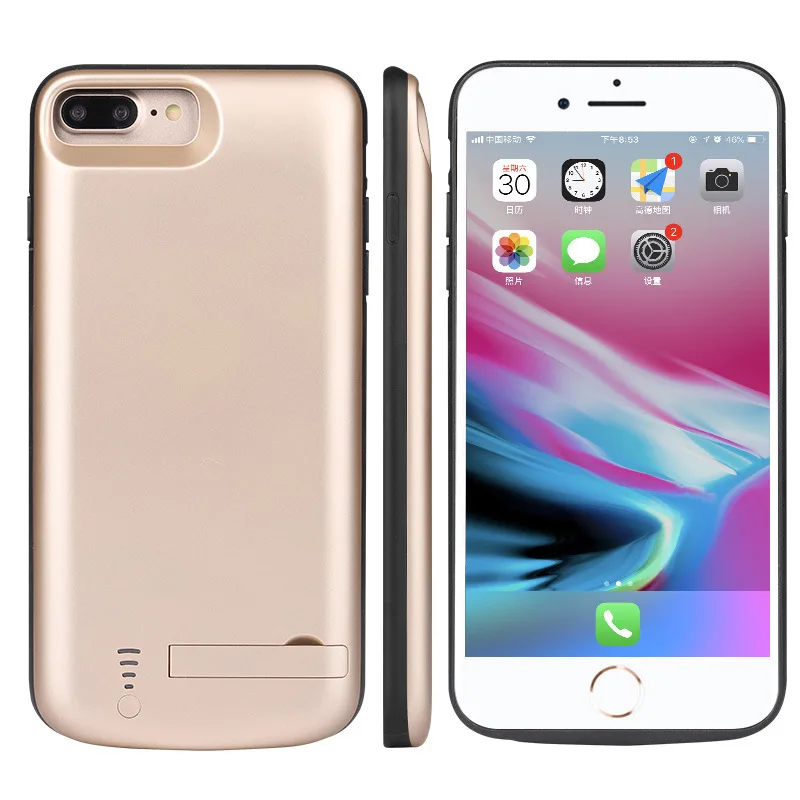 For IPhone 6/7/8/X All Phone Case with Back Clip Battery for IPhone 8 Plus Charging