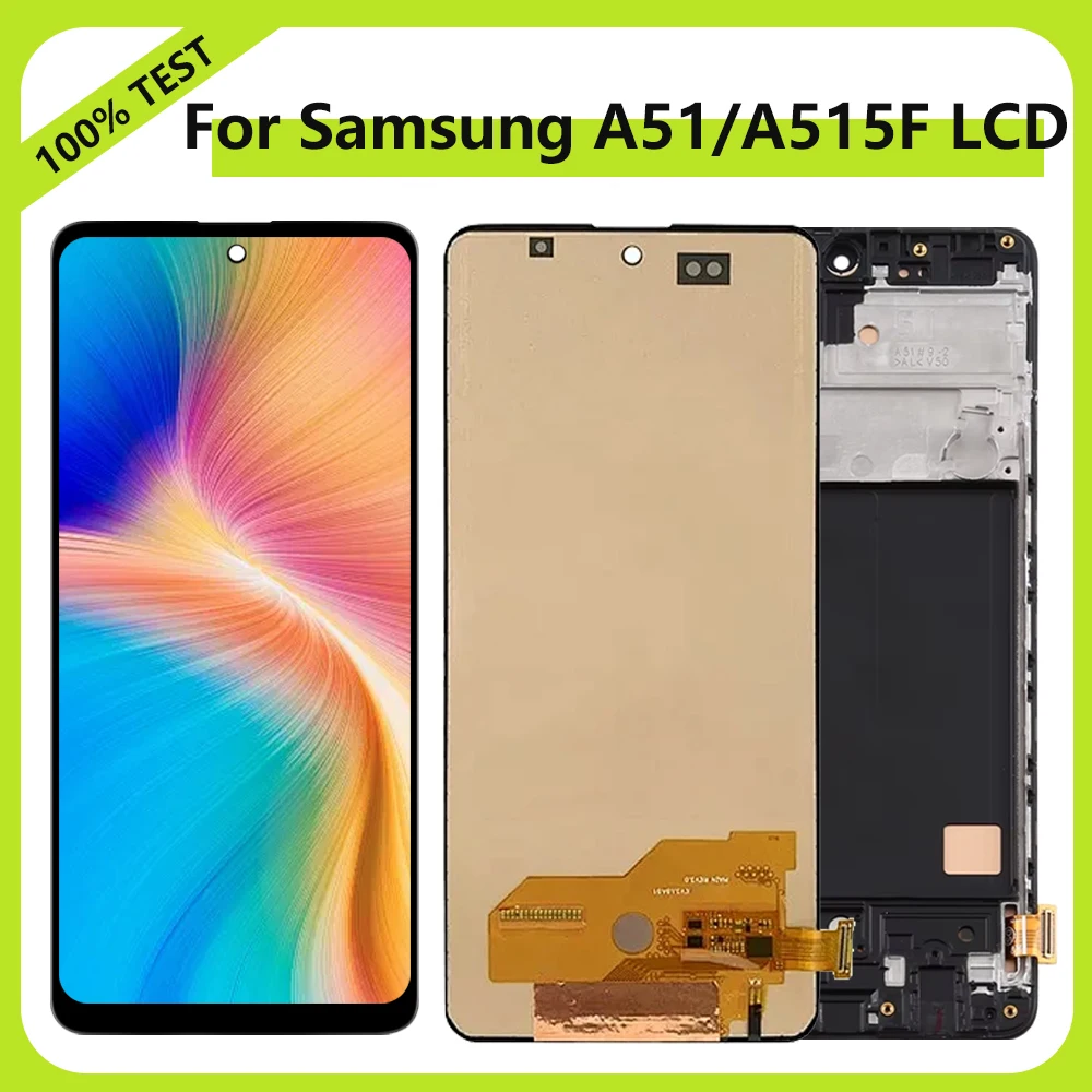 A51 A515 TFT Display Screen 6.5'' For Samsung Galaxy A515F A515F/DS A515W A515U S515DL LCD Display with Touch Screen Assembly