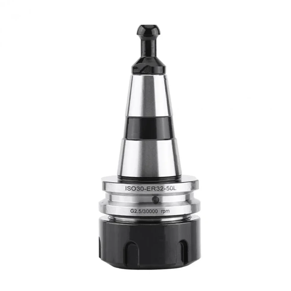 

ER32 50L ISO30 Collet Chuck for CNC Tooling High Speed Stainless Steel Design Maximum Speed 30000 RPM for Precision Machining