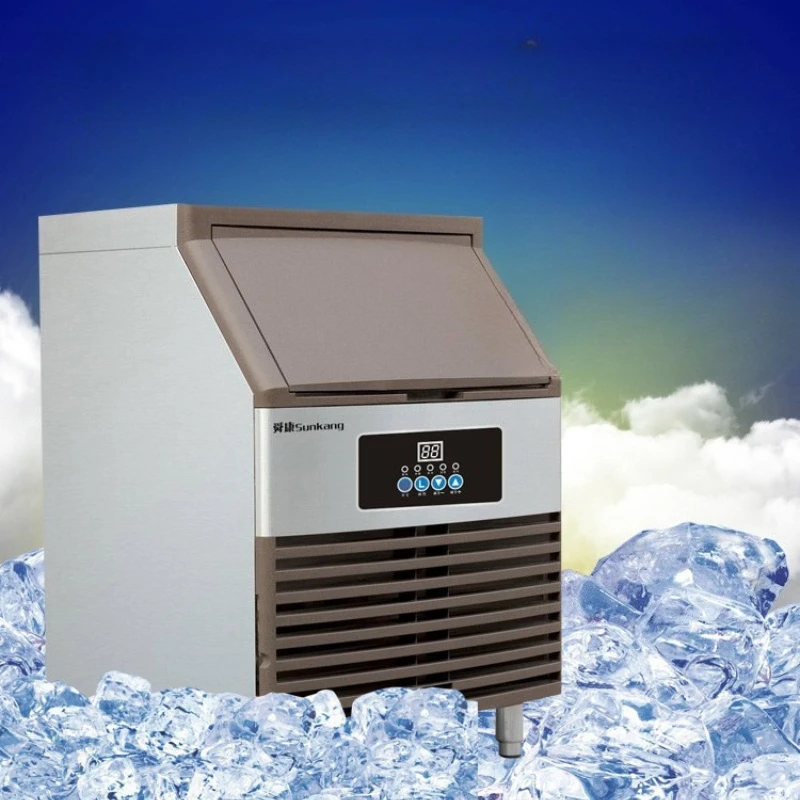 High-capacity Ice Maker fully automatic grade Ice Maker convenient milk tea shop Commercial Furniture Eismaschine ZYZBJ60