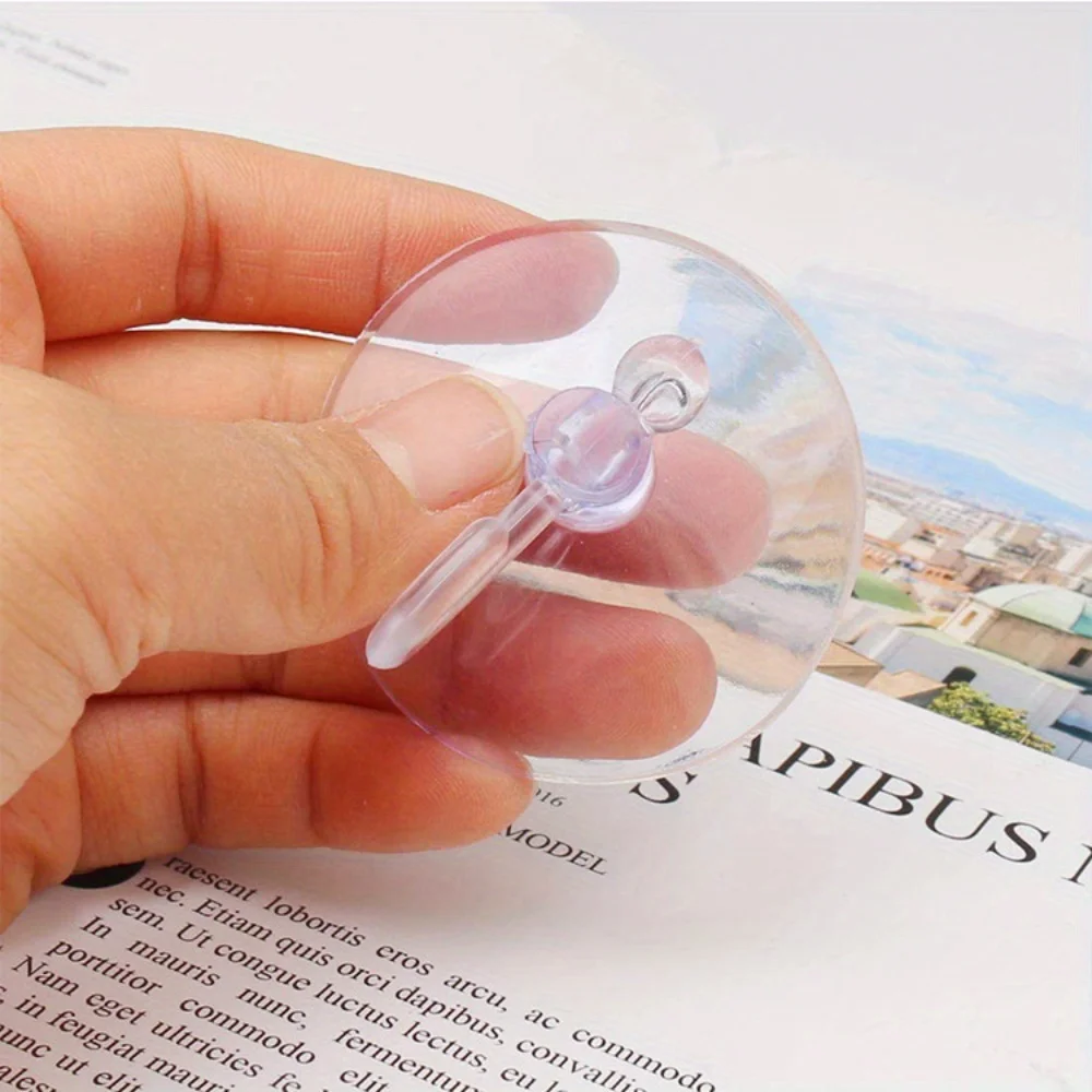 20pcs transparent sucker hook, suitable for kitchen, bathroo