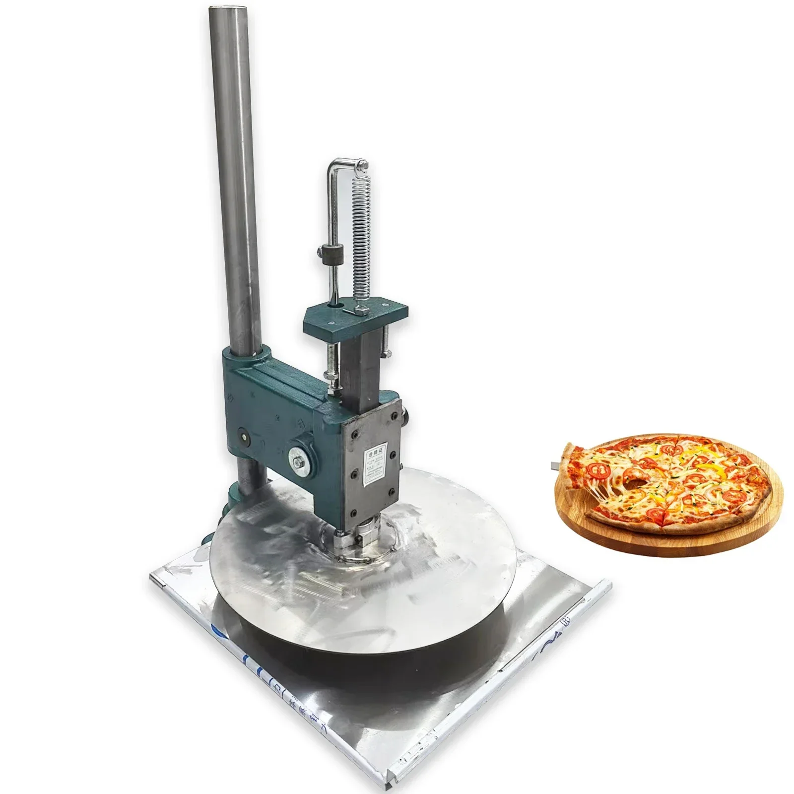 6/8/9/14inch hand pizza dough press machine/Manual Hand Pizza Dough Flattening Press Machine