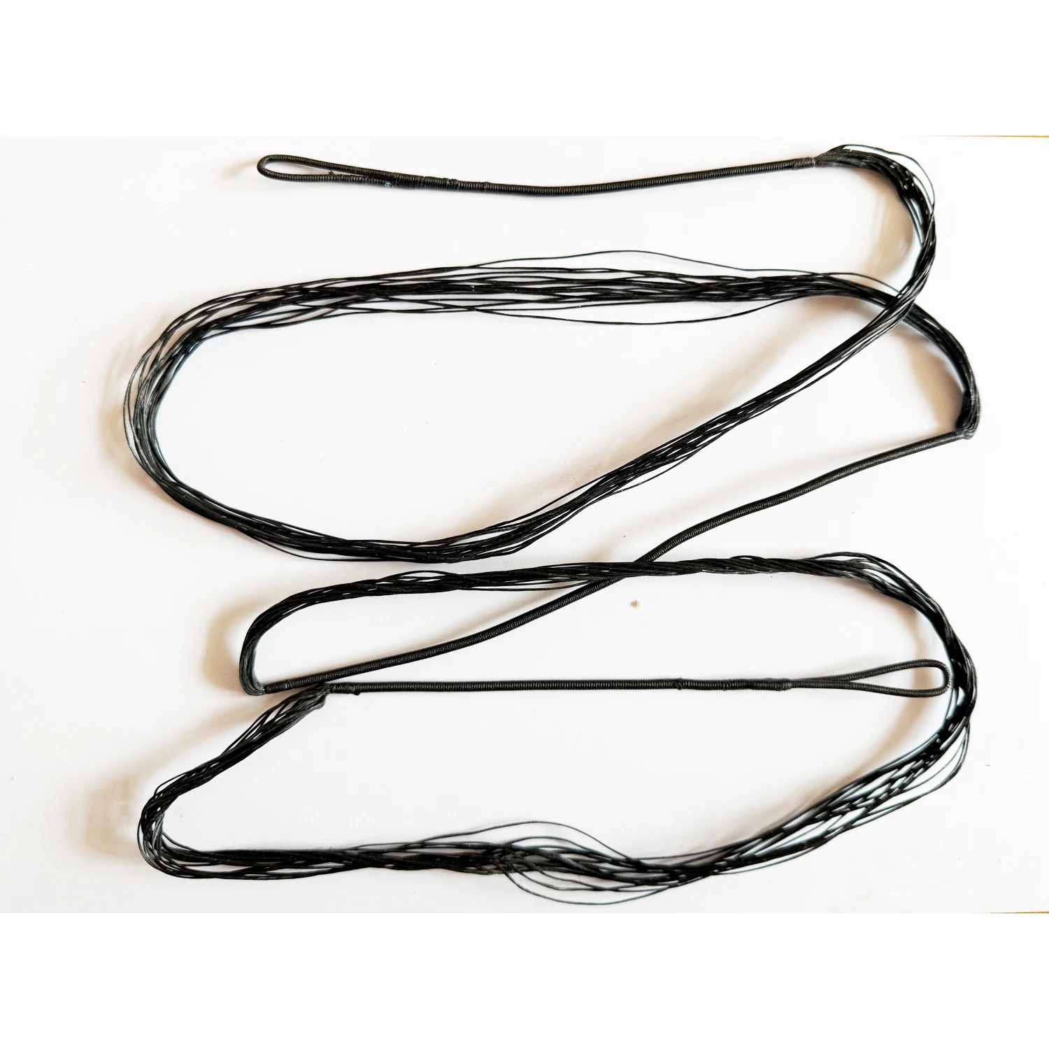 Cuerda Dyneema de 16 hebras, cuerda de repuesto de alta resistencia para arco recurvo tradicional y arco largo de 54-70 pulgadas