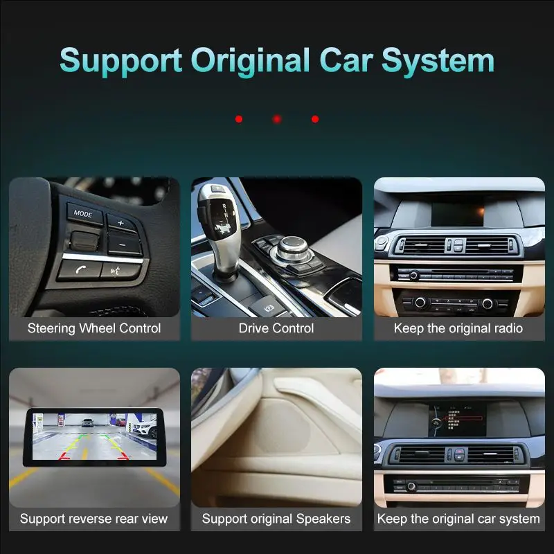 12.5 بوصة لسيارات X5/X6 E70 E71 نظام ملاحة GPS شاشة تعمل باللمس تدعم CarPlay Android Auto Bluetooth Dashboard