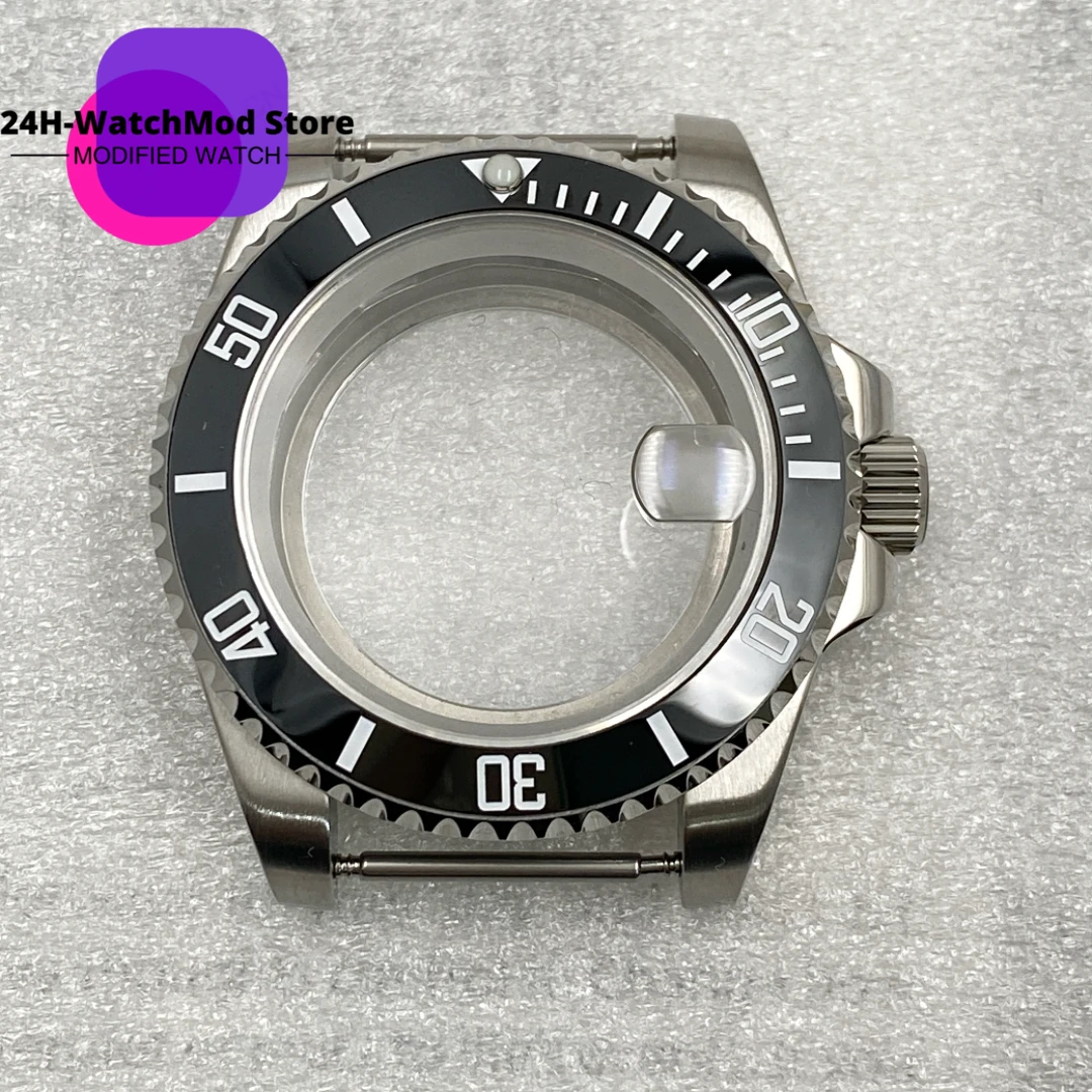 

Water Ghost Watch Case Stainless Steel NH35 Case Penetrating Calendar Sapphire Glass Fitting NH34/NH35 Movement