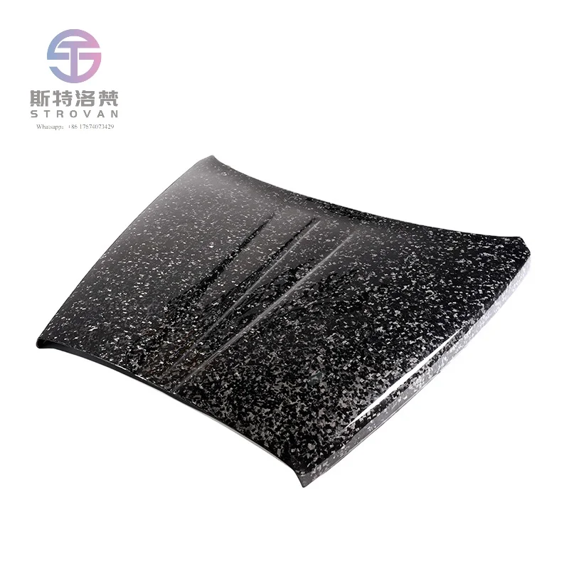 

Auto Parts Dry Forged Carbon Fiber Cullinan Upgrade MSY Engine Hood for Cullinan Bonnet