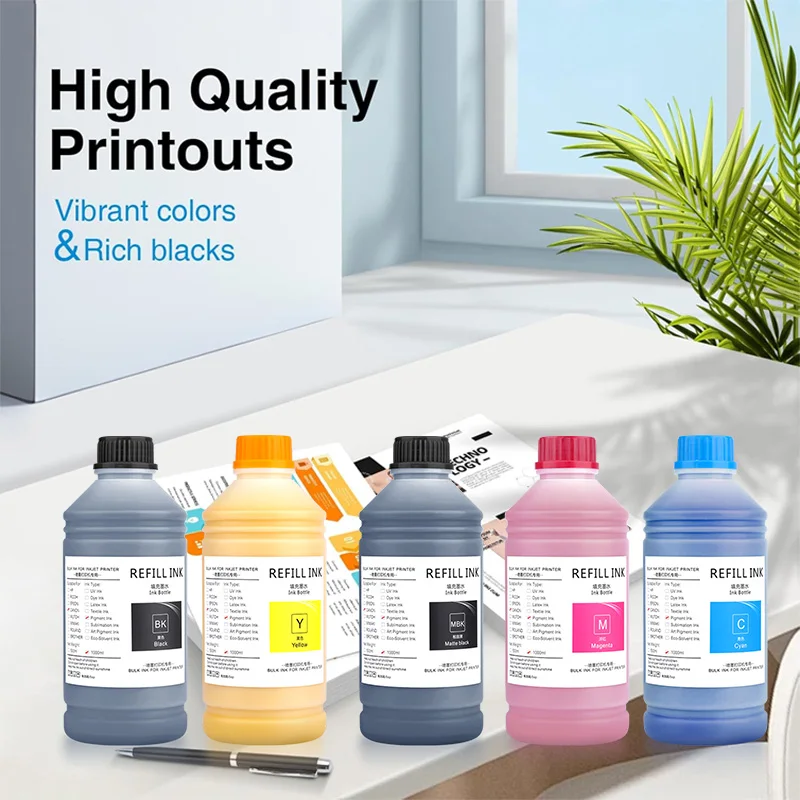 1000ml tinta pigmentada pfi706 PFI-706 kit de recarga de tinta para canon ipf 8400 9400 ipf8400 ipf9400 ipf9410s ipf8410 ipf8410s ipf9410 tintas