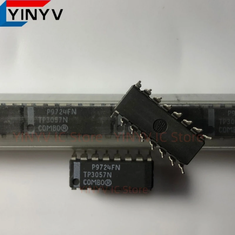 5Pcs TP3057N TP3057N/NOPB TP3057 DIP-16  Enhanced Serial Interface CODEC/Filter COMBO Family Original New 100% quality