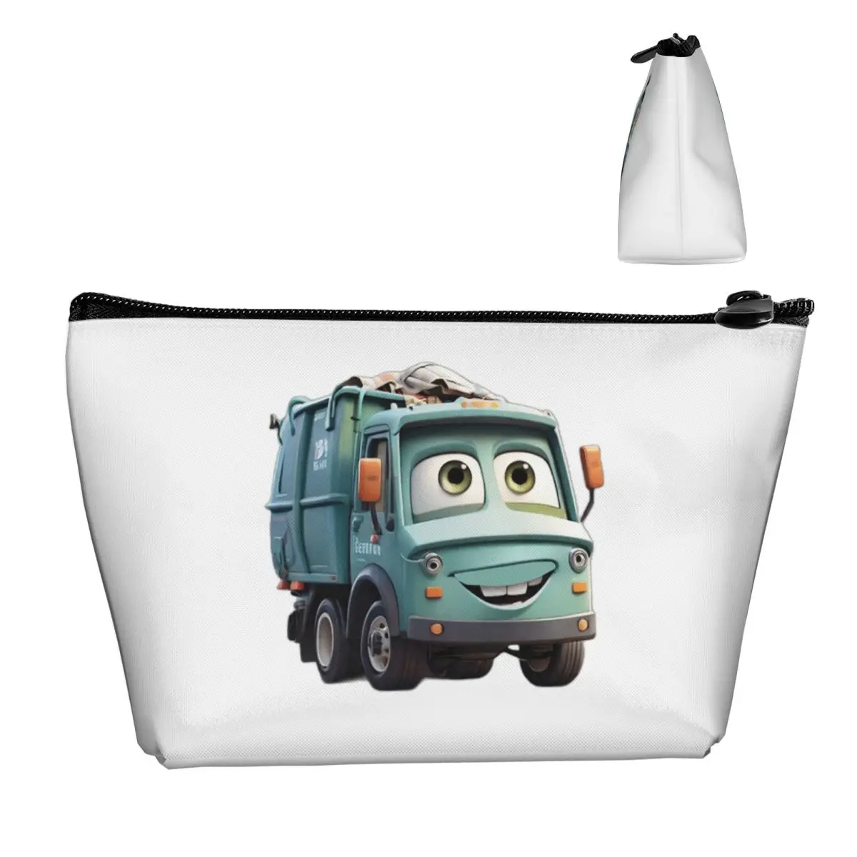 

Мусорный грузовик для детей, дорожная косметичка, косметичка, сумка для губной помады, косметичка, портативный органайзер для женщин, женский подарок