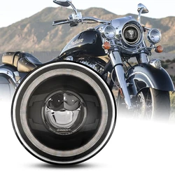 Motorcycle Headlight 7 inch LEDFor 93-08 Ducati Monster 1000 600 For Kawasaki Vulcan VN 500 750 800 900 1600 1700 1500