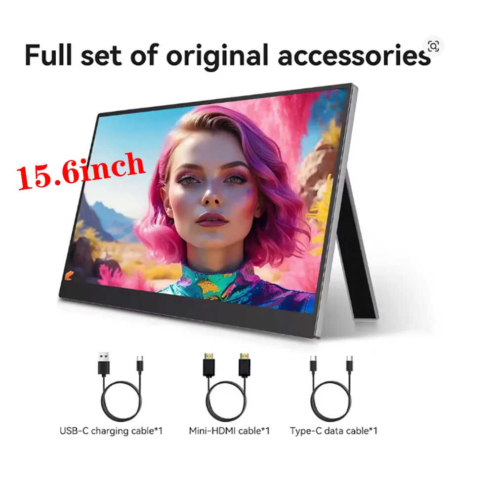 プレチェン 14～15.6インチ ポータブルディスプレイ 携帯電話/パソコン拡張スクリーン 液晶ディスプレイ タッチ対応