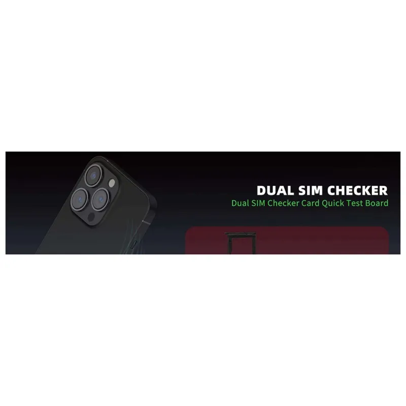 Fast Signal Detection SIM Card Slot Test Board For Phone Repair Tools SIM Checker Module Faults Quickly Check