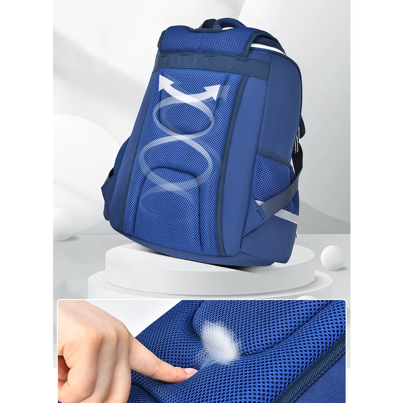 Korean Primary Children Cartoon Rocket Explorer Mouse Backpacks New Girl Boy Grade 1-6 Large Capacity Schoolbags for Students
