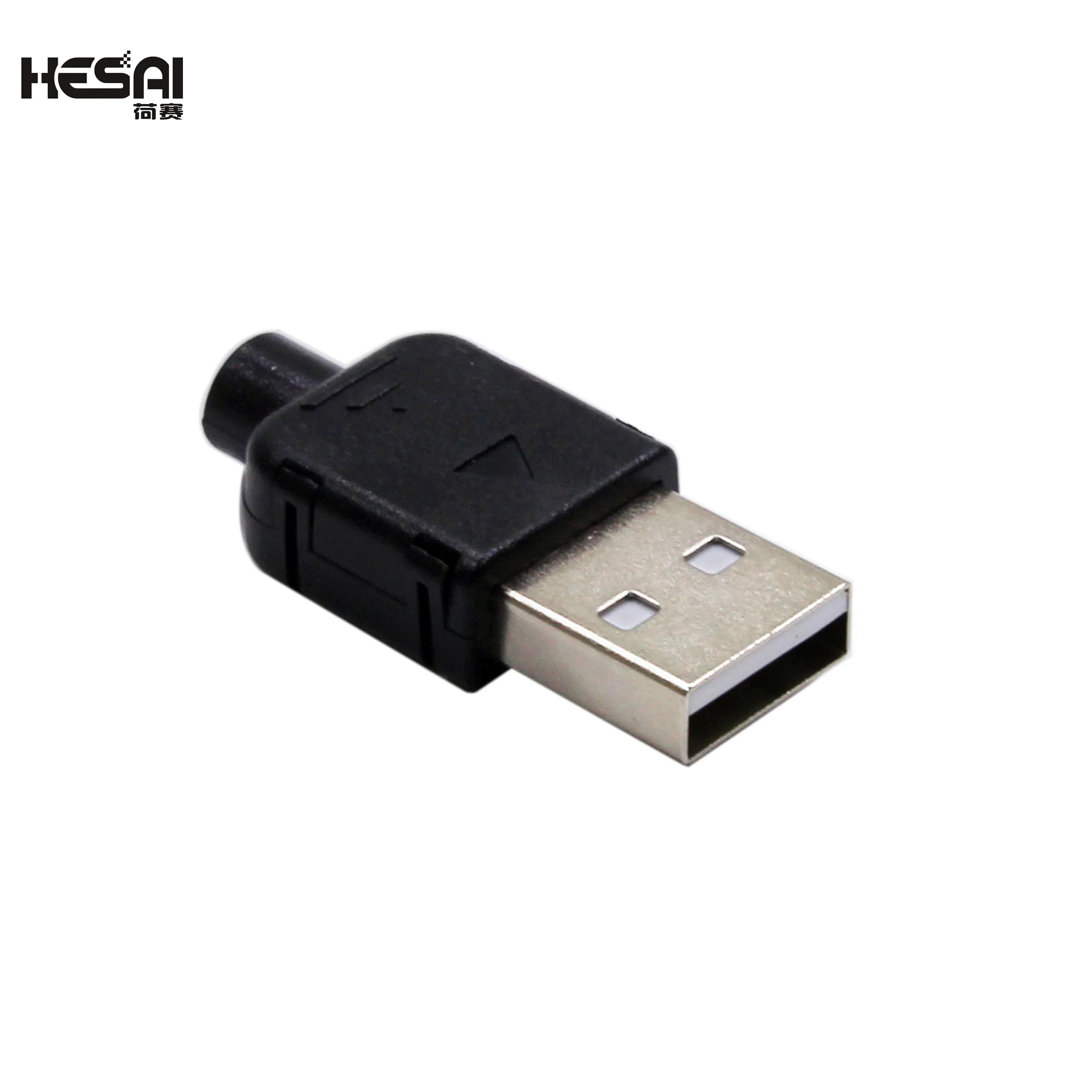 USB plug A male solder wire type A male DIY interface 3/three piece set combination buckle type USB head