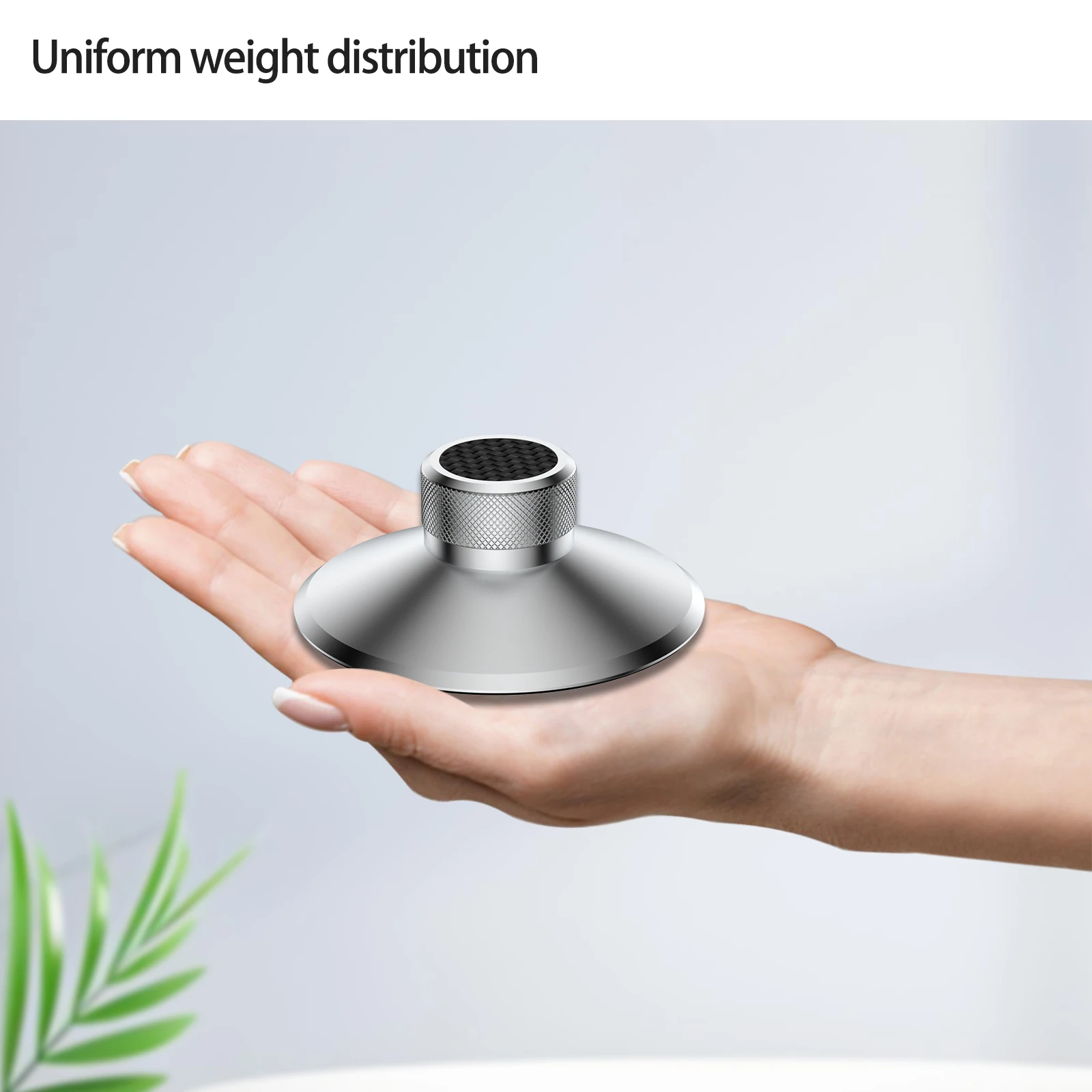 1 stücke Audiocrast 130S carbon faser aluminium legierung LP Vinyl Plattenspieler Metall Disc Stabilisator Rekord Gewicht/Klemme HiFi