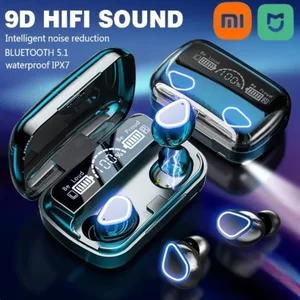 Headphone M10 Asli Earpods Nirkabel Bluetooth Headphone Peredam Bising Stereo Olahraga Speaker Mikrofon Caixa De Som Gamer 10 barang gamer penjualan terbaik - №