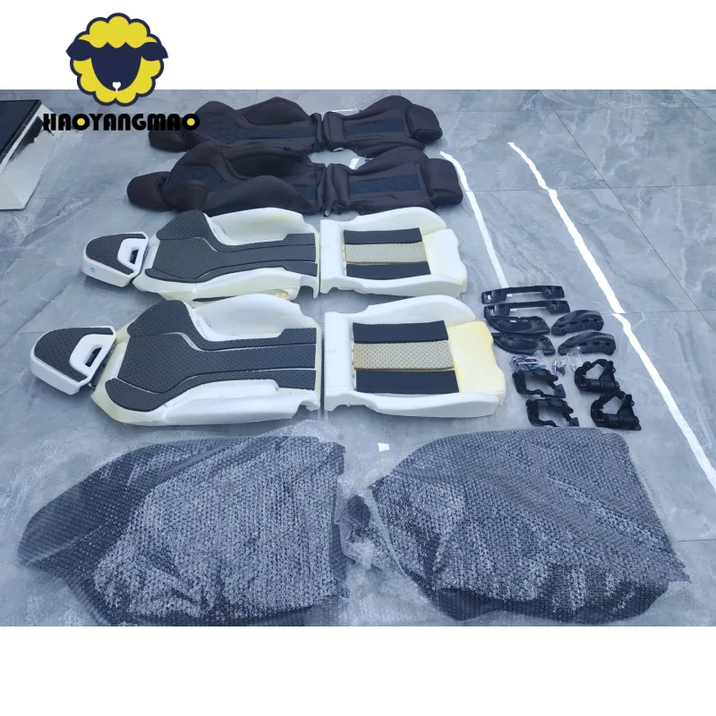 F30 F80 F10 M3 M5 X1 X3 X5 X6 Upgraded Custom Leather Cover and Sponge Sports Racing Bucket Seat
