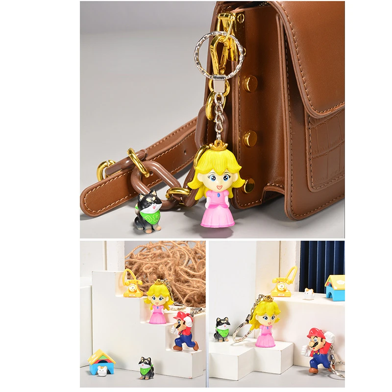 Super Mario Bros Children Watches Anime Luminous Music Electronic Watch Cartoon Cute School Bag Pendant Birthday Christmas Gifts