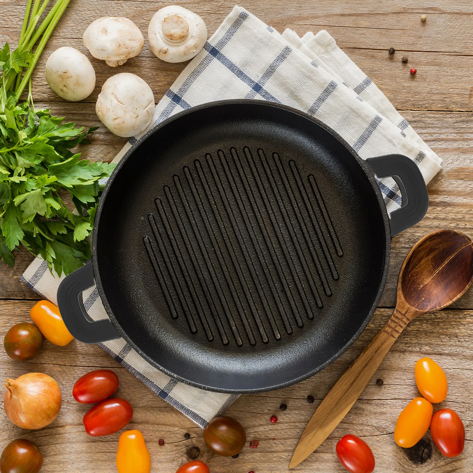 4Pcs Lightweight Bendable Anti-Scald Handle Protectors Pot Handle Covers for Cast Iron Stainless Steel Cookware Non-Slip Kitchen