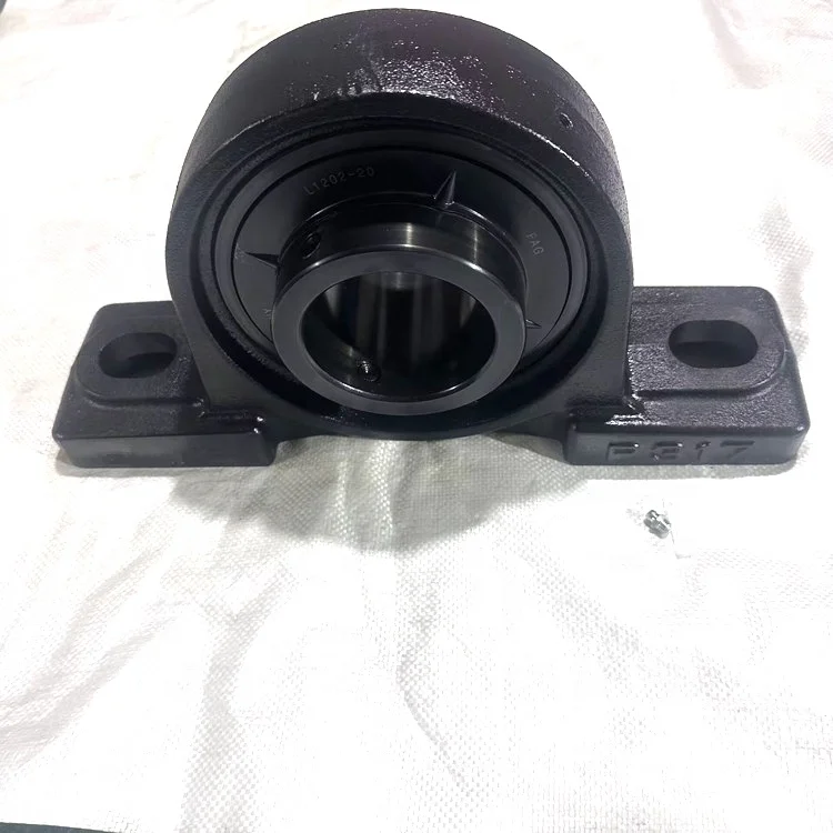 Pillow Block Bearing UCP 317 Bearing Unit with Extended Inner Ring and Set Screw Locking UCP317 Black Housing and Bearing