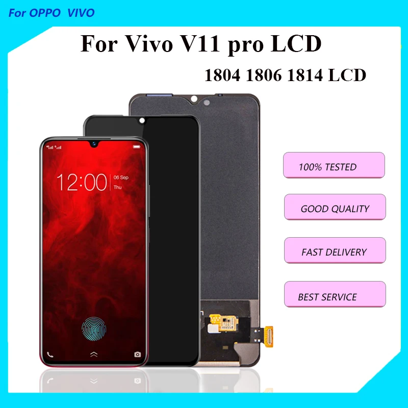 

6.41'' For Vivo V11 pro LCD Touch Screen Digitizer Assembly Replace For Vivo V11pro Display