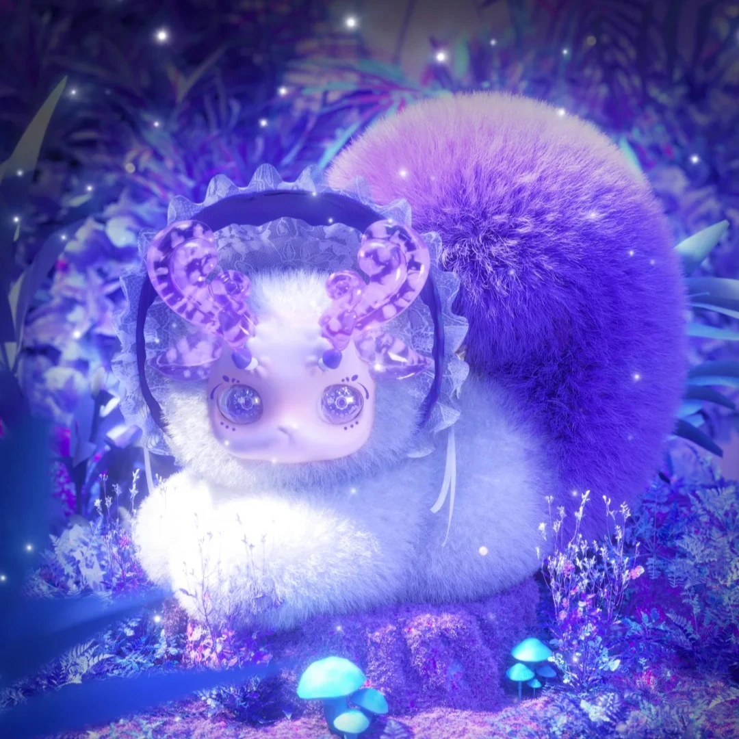 

Подлинная серия Gululu Fantasy Creature-Deer Flower, слепая коробка, натуральный стиль, кукла-животное, загадочная коробка, милые фигурки, кулон
