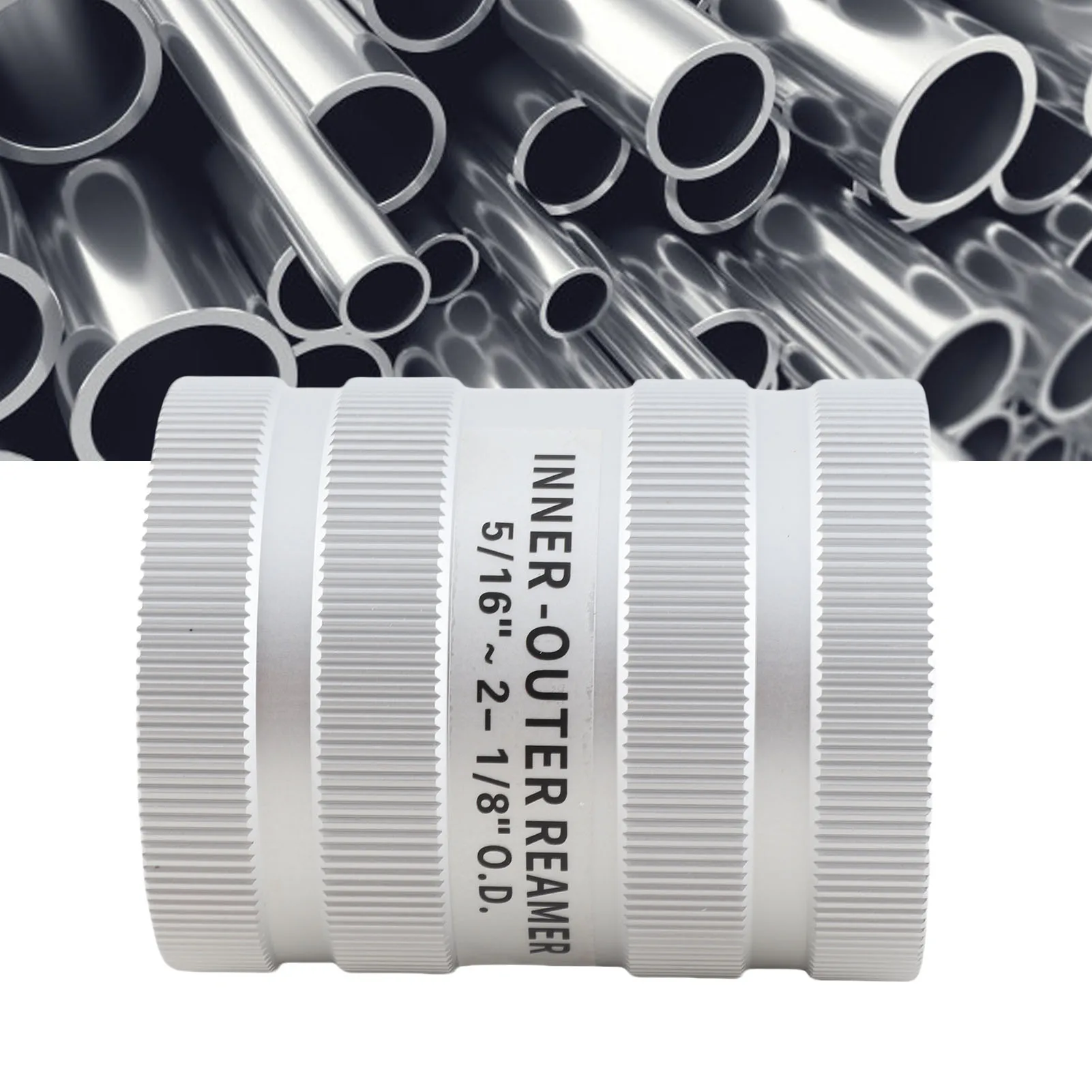 

Pipe Deburring Tool Stainless Steel Pipe Reamer Tube Deburr Chamfer Tube Remove Burr Tool 5/16inch to 2-1/8inch O.D Tube Reamer