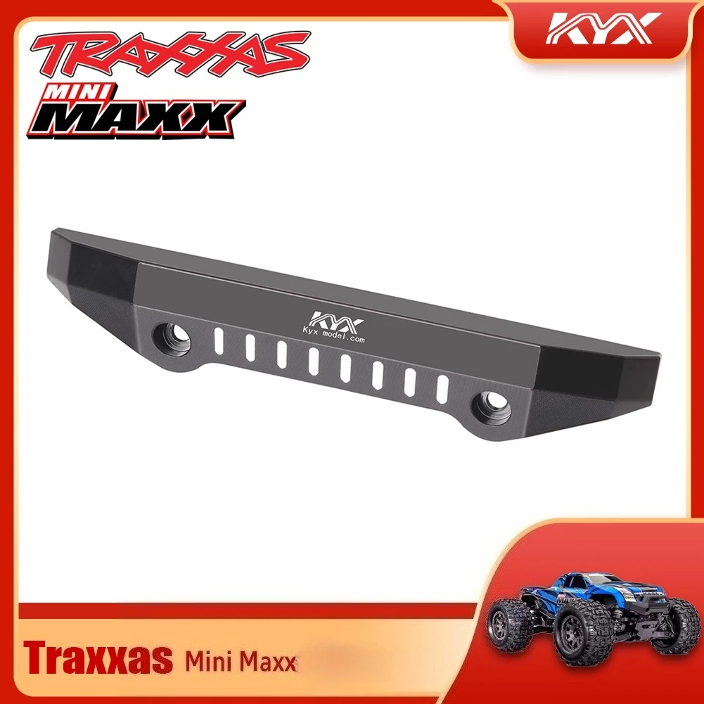 

KYX Aluminum Alloy Rear Bumper RC Car Parts Upgrade Accessories For Traxxas Mini Maxx 107154-1