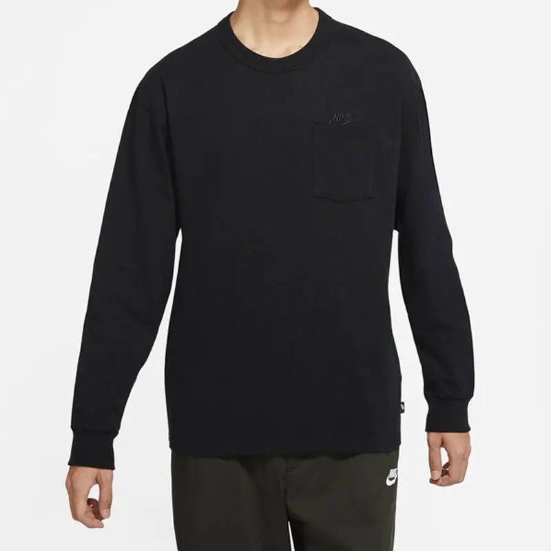 

Nike genuine Autumn Men's Sports Breathable Casual Round Neck Simple Sweatshirt DR7930-440
